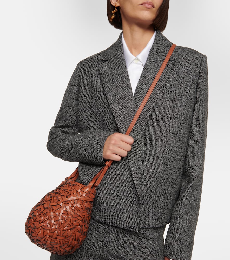 Loewe Nest Small leather basket bag