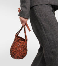 Loewe Nest Small leather basket bag