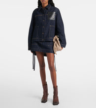 Loewe Onda 45 leather ankle boots