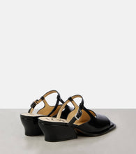 Loewe Onda brushed leather mules