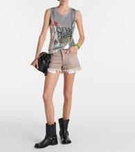 Loewe Paula's Ibiza Campo leather biker boots