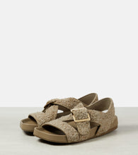 Loewe Paula's Ibiza Ease brushed suede sandals