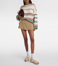 Loewe Paula's Ibiza Flow Runner suede-trimmed sneakers