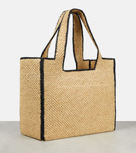 Loewe Paula's Ibiza Large raffia shopper