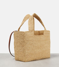 Loewe Paula's Ibiza Small logo raffia tote bag