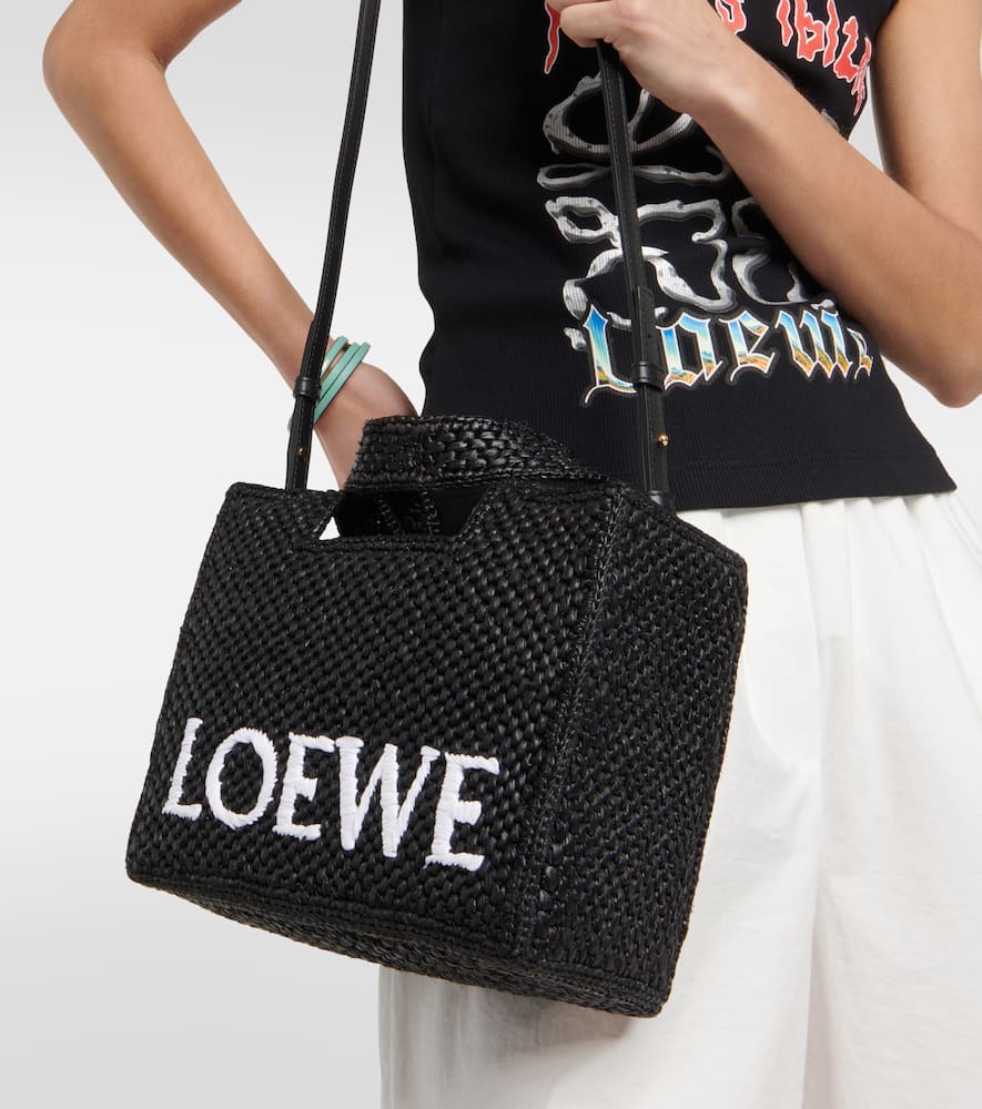 Loewe Paula's Ibiza Small logo shopper