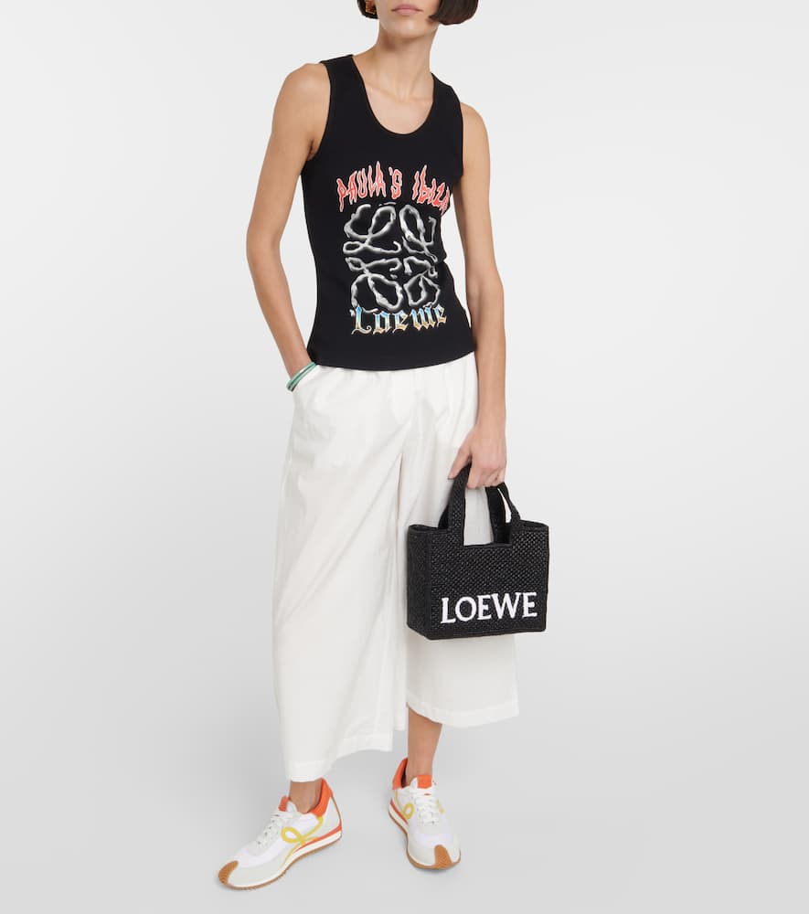 Loewe Paula's Ibiza Small logo shopper