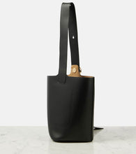 Loewe Pebble Medium leather bucket bag