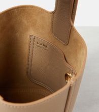 Loewe Pebble Mini leather bucket bag