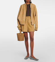 Loewe Pebble Mini leather bucket bag