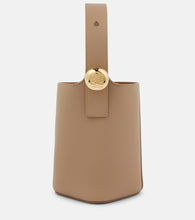 Loewe Pebble Mini leather bucket bag. Shop Loewe Top-Handle Bags for women now.