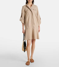 Loewe Petal Anagram leather slides