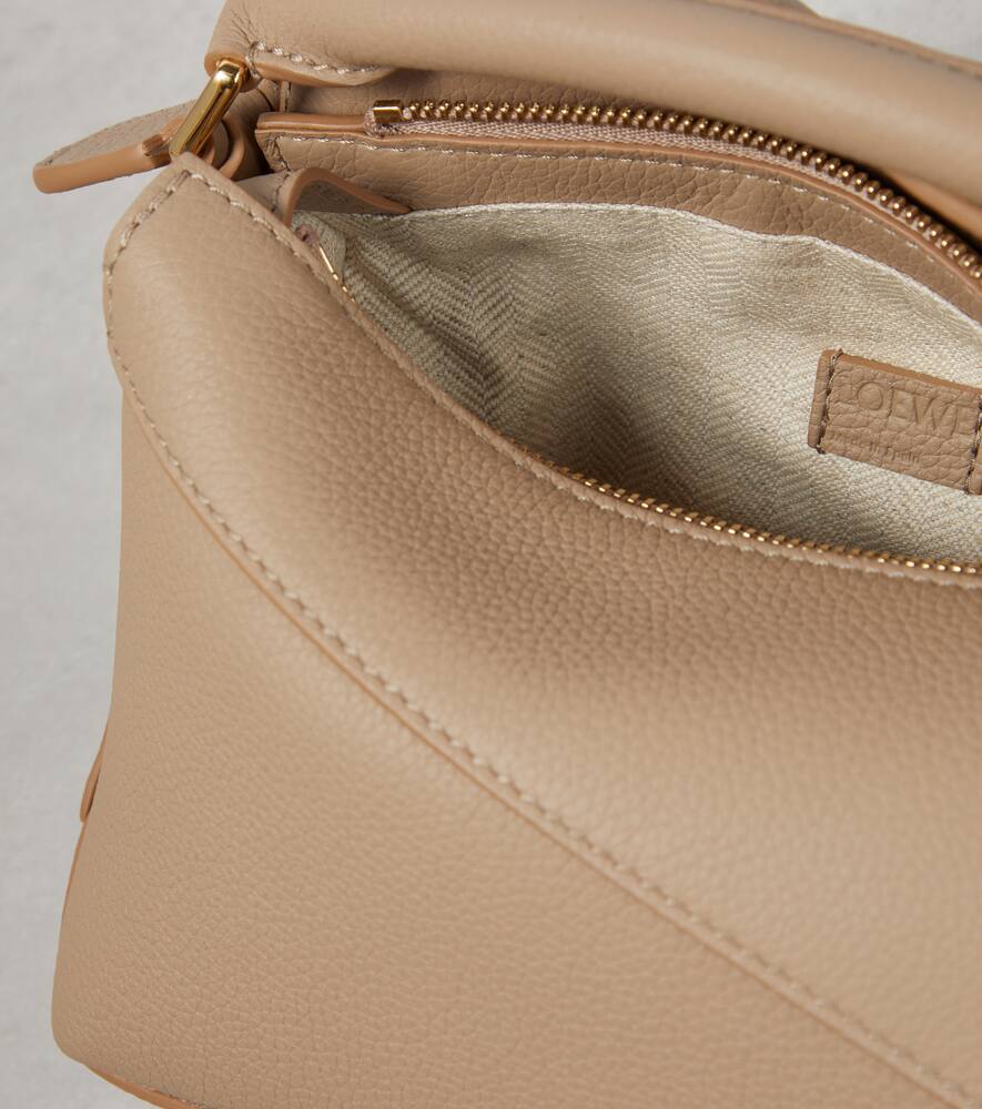 Loewe Puzzle Edge Mini leather tote bag