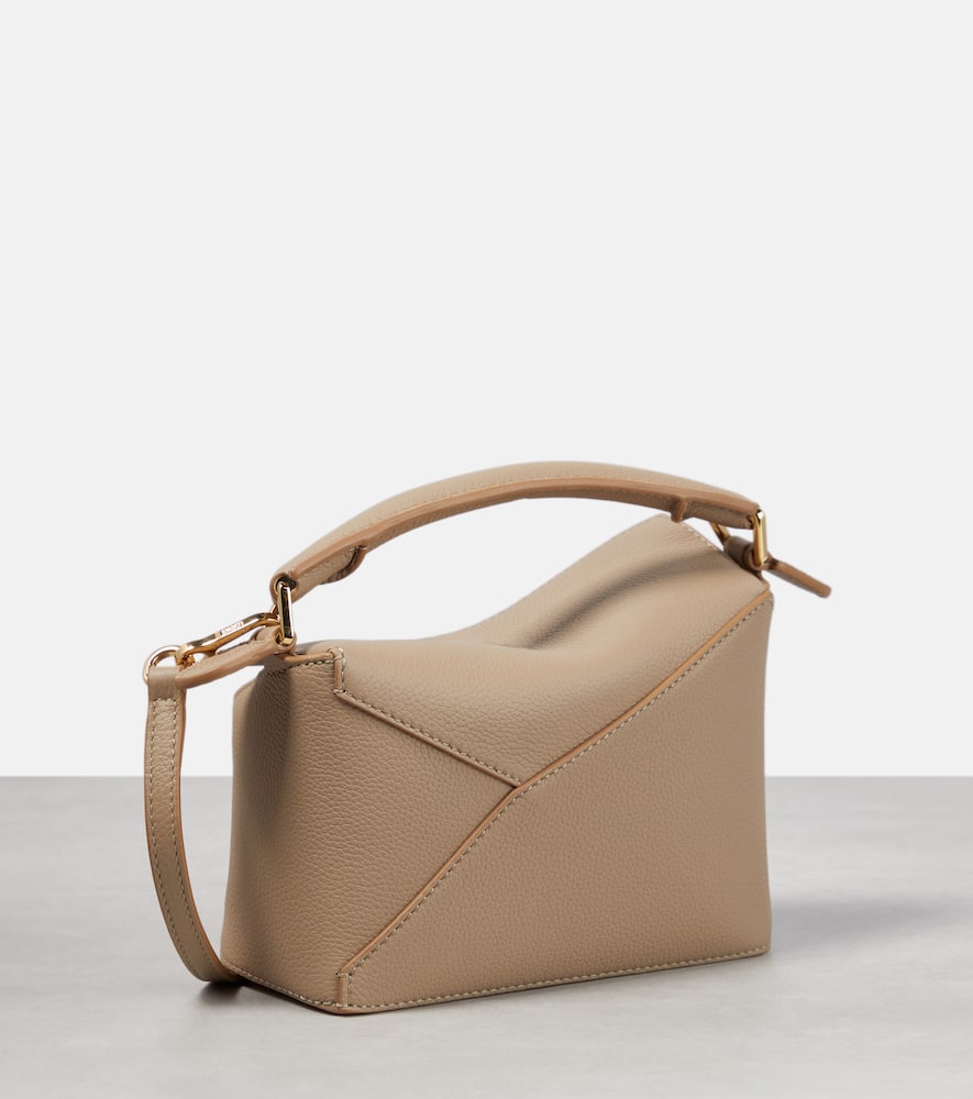 Loewe Puzzle Edge Mini leather tote bag