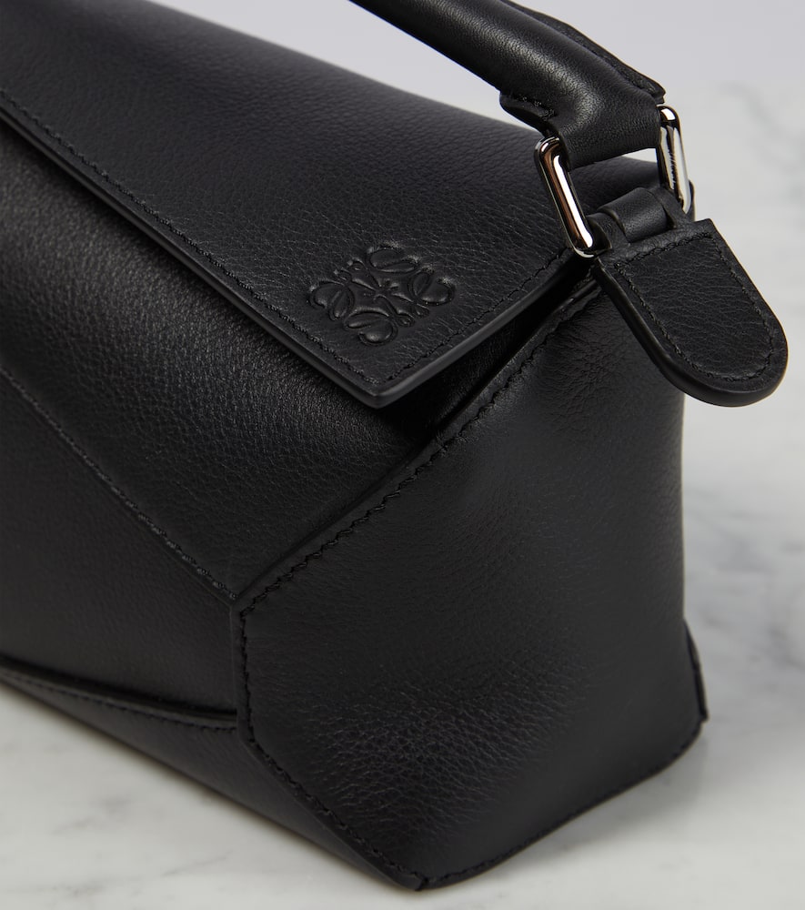 Loewe Puzzle Edge Mini leather tote bag