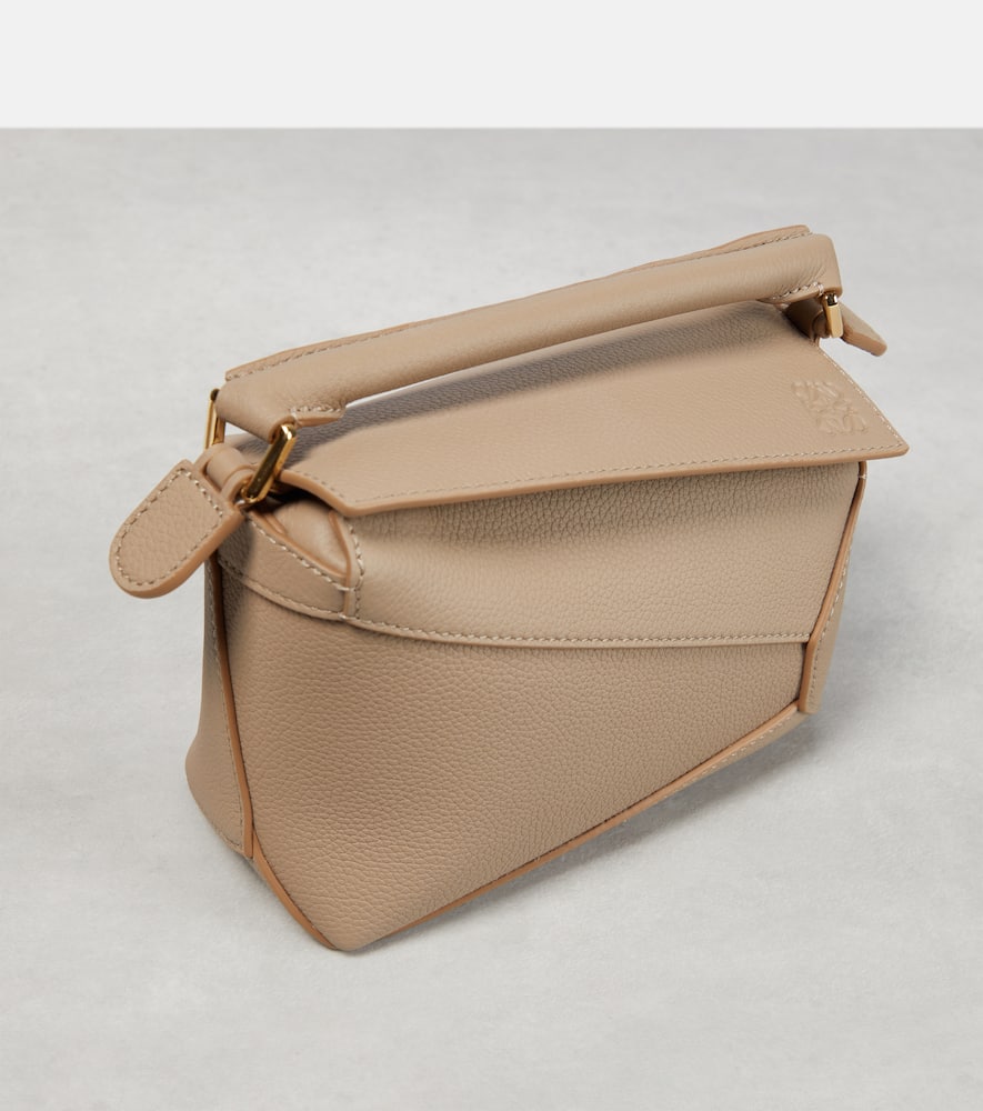 Loewe Puzzle Edge Mini leather tote bag