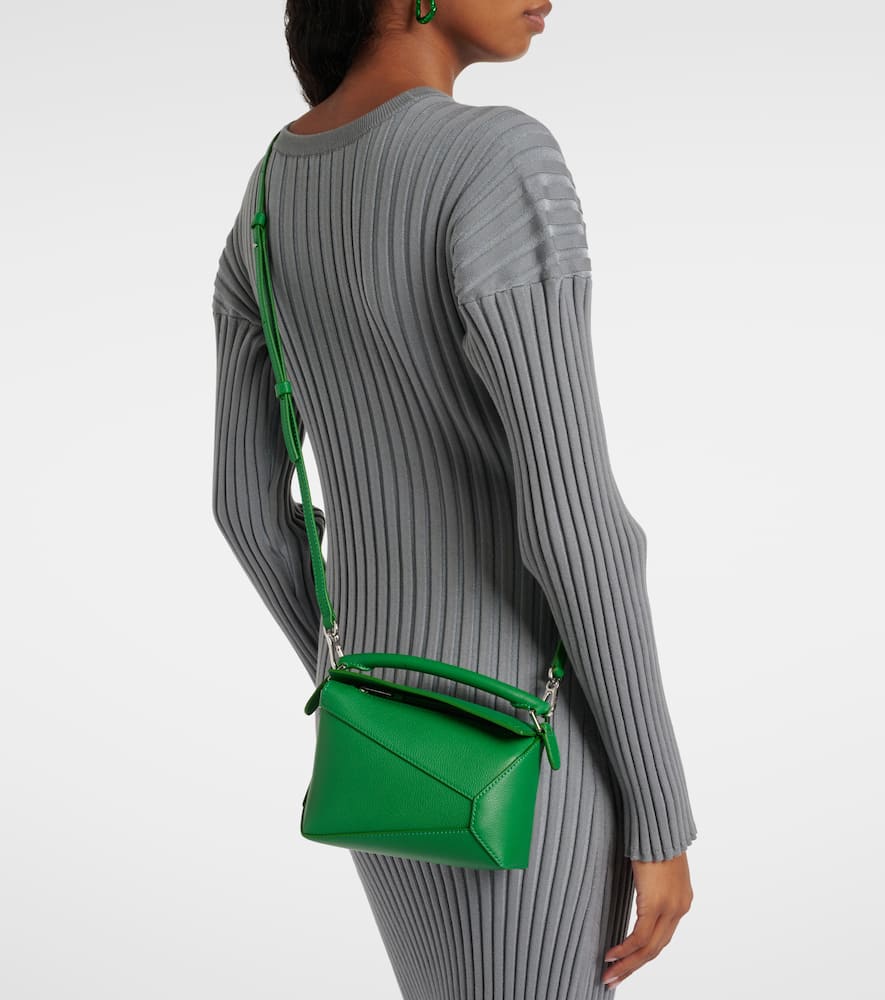 Loewe Puzzle Edge Mini leather shoulder bag