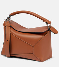 Loewe Puzzle Edge Small leather tote bag. Shop Loewe Shoulder Bags for women now.