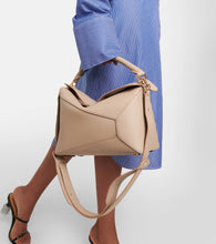 Loewe Puzzle Edge leather shoulder bag