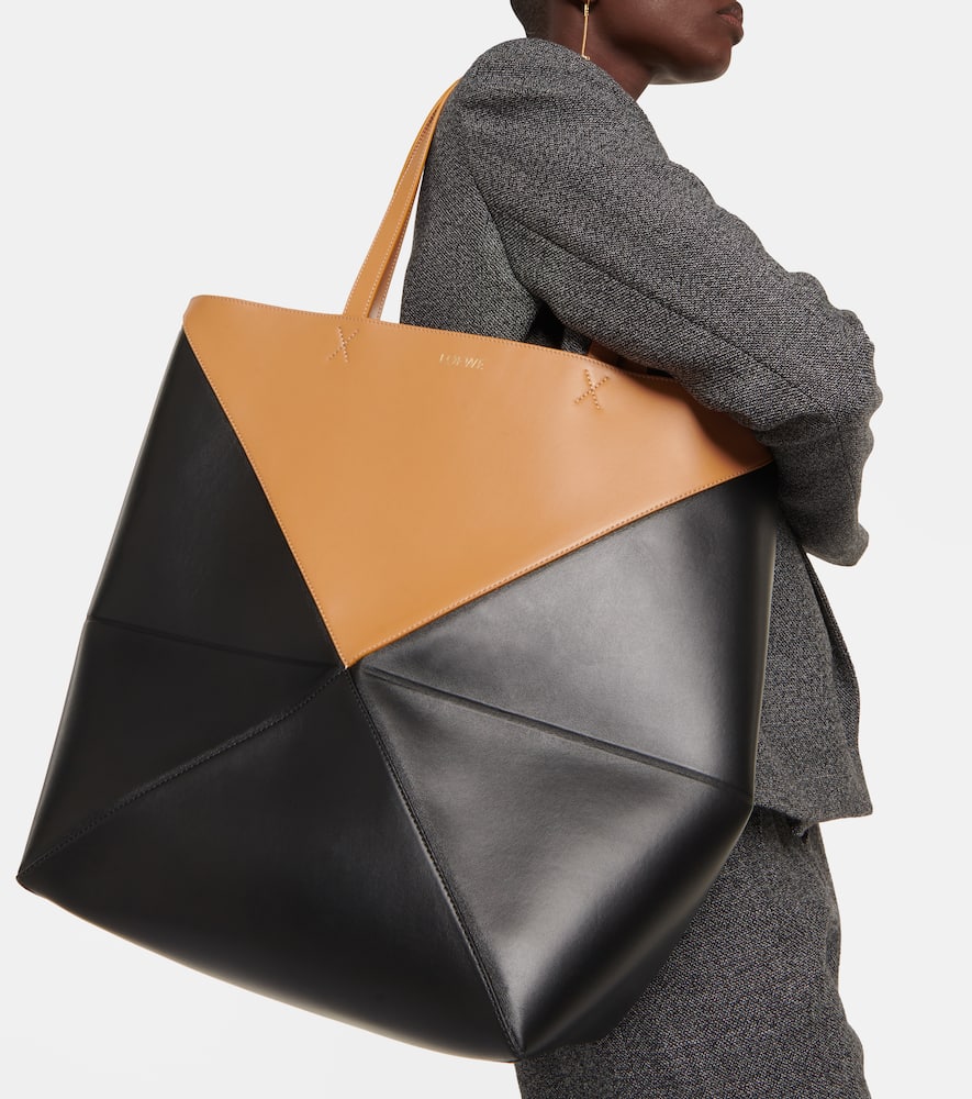 Loewe Puzzle Fold Large leather tote bag