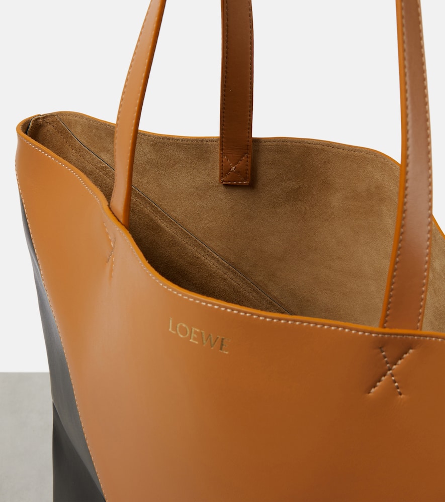 Loewe Puzzle Fold Large leather tote bag