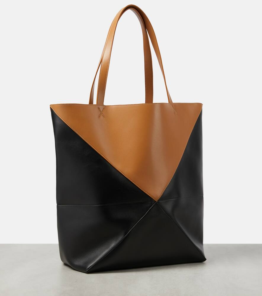 Loewe Puzzle Fold Large leather tote bag