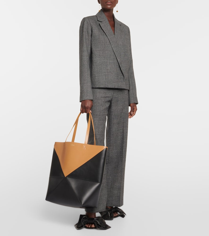 Loewe Puzzle Fold Large leather tote bag