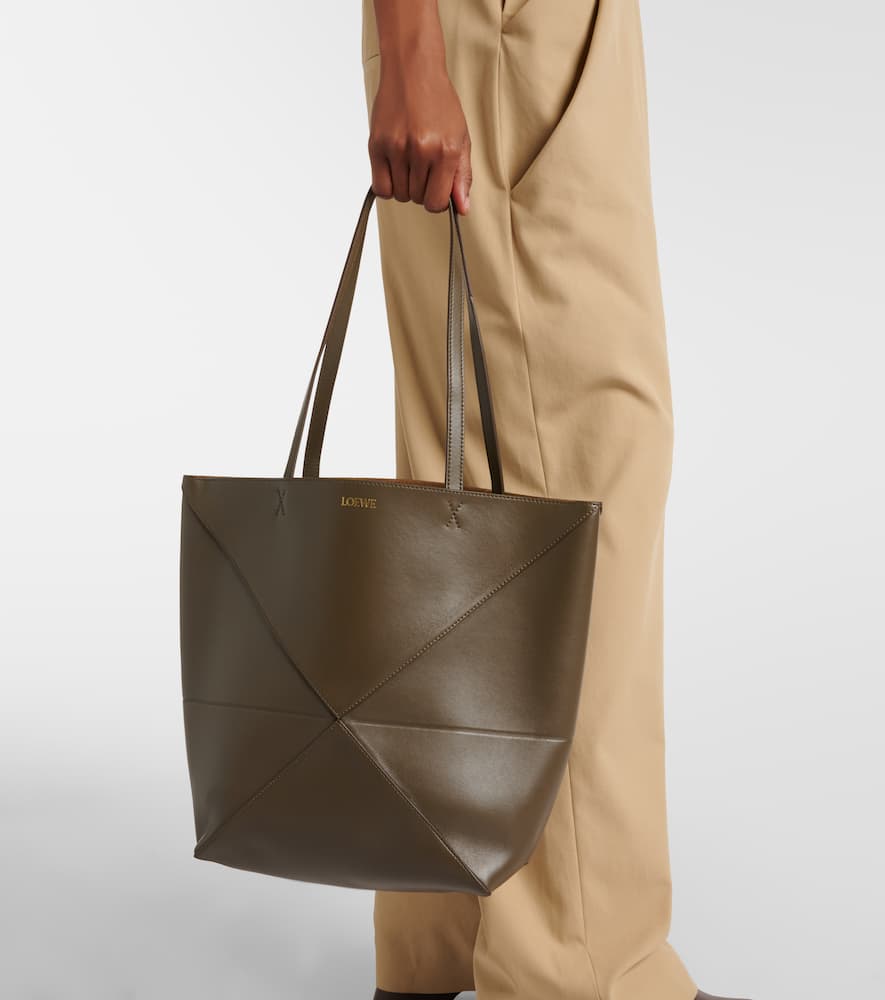 Loewe Puzzle Fold Medium leather tote bag