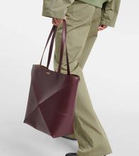 Loewe Puzzle Fold Medium leather tote bag