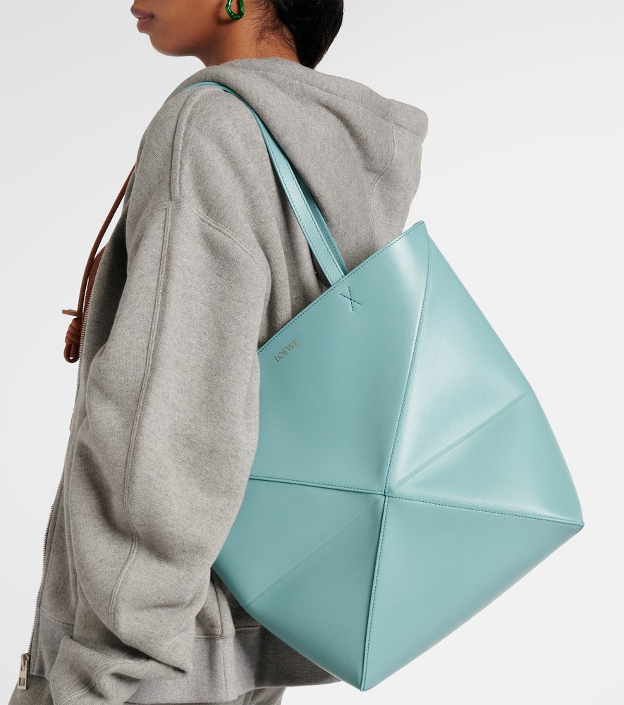 Loewe Puzzle Fold Medium leather tote bag