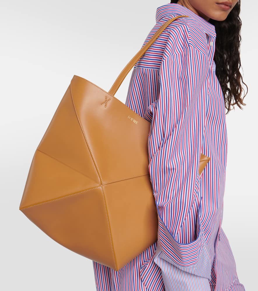 Loewe Puzzle Fold Medium leather tote bag