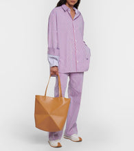 Loewe Puzzle Fold Medium leather tote bag