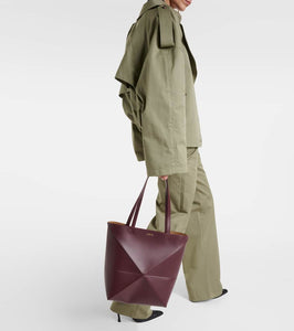 Loewe Puzzle Fold Medium leather tote bag