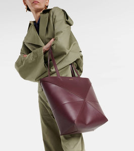 Loewe Puzzle Fold Medium leather tote bag