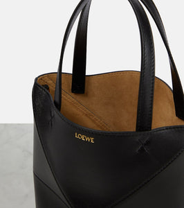 Loewe Puzzle Fold Mini leather tote bag