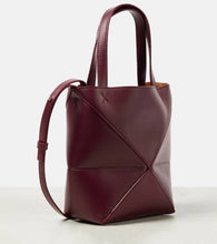 Loewe Puzzle Fold Mini leather tote bag
