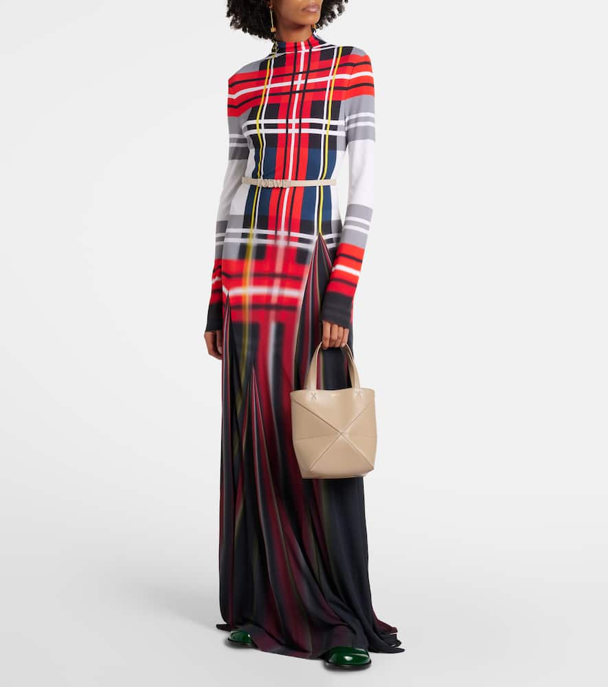 Loewe Puzzle Fold Mini leather tote bag