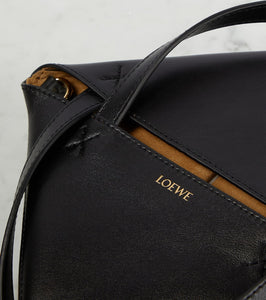 Loewe Puzzle Fold Mini leather tote bag