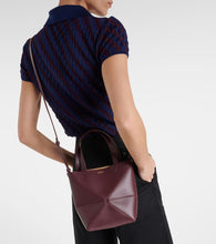 Loewe Puzzle Fold Mini leather tote bag