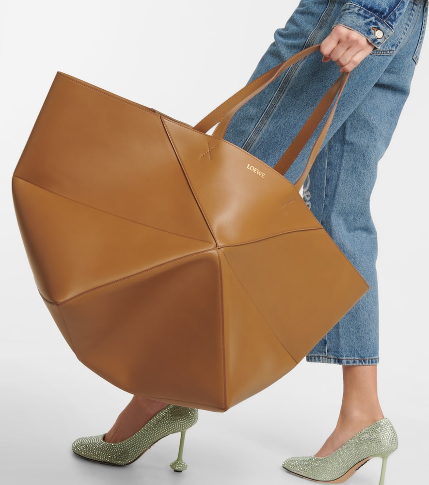 Loewe Puzzle Fold XL leather tote bag