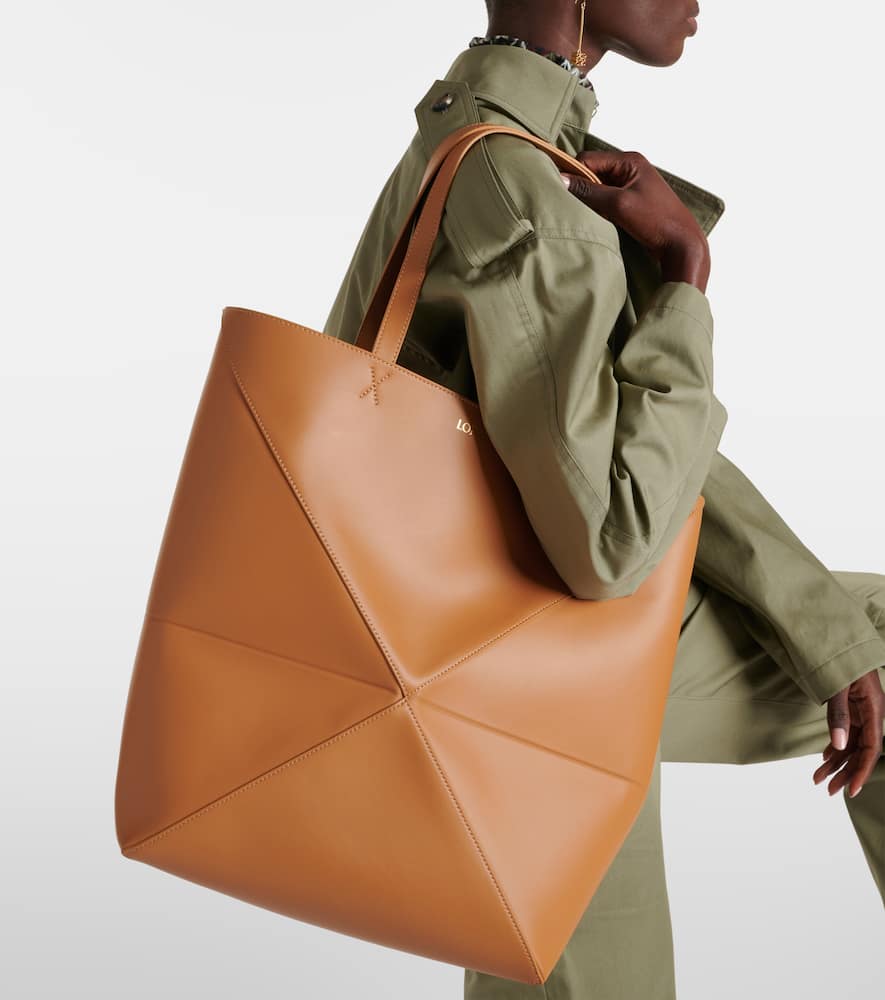 Loewe Puzzle Fold XL leather tote bag