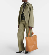 Loewe Puzzle Fold XL leather tote bag