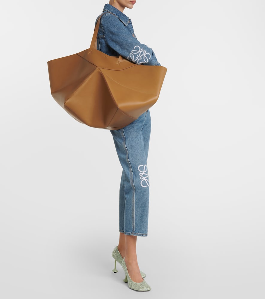 Loewe Puzzle Fold XL leather tote bag