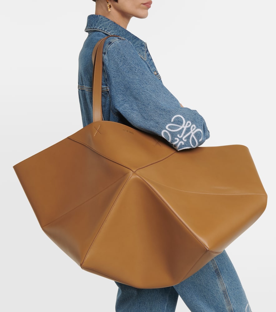 Loewe Puzzle Fold XL leather tote bag