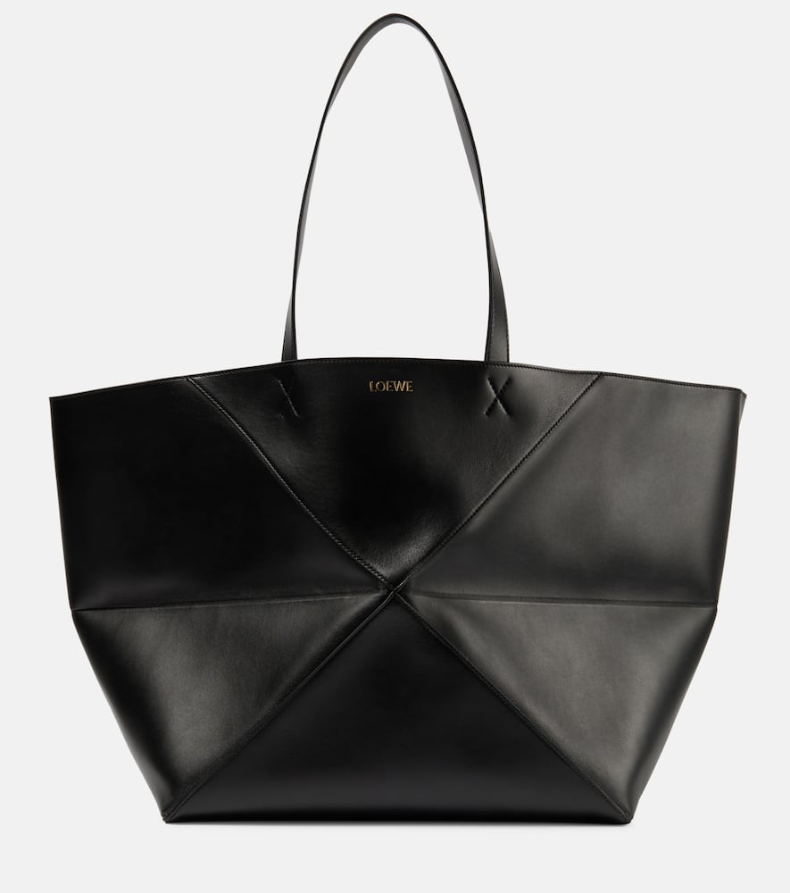 Loewe Puzzle Fold XL leather tote bag. Shop Loewe Tote Bags for women now.