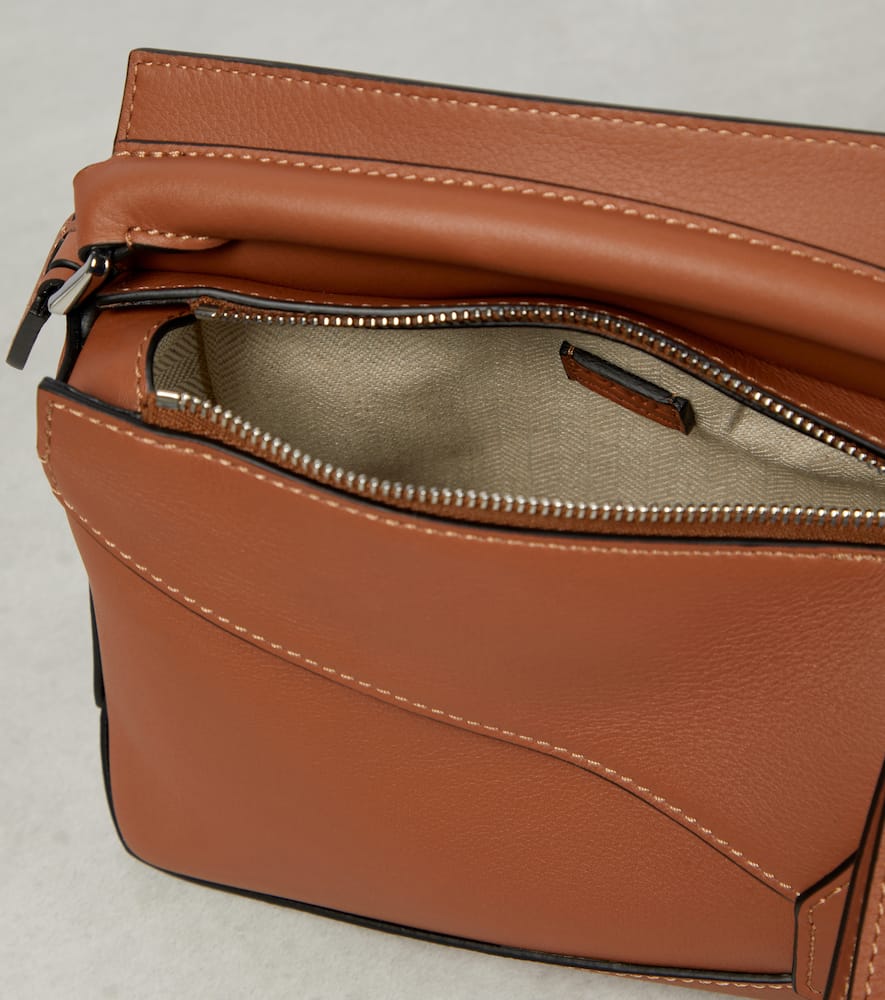 Loewe Puzzle Edge Mini leather tote bag