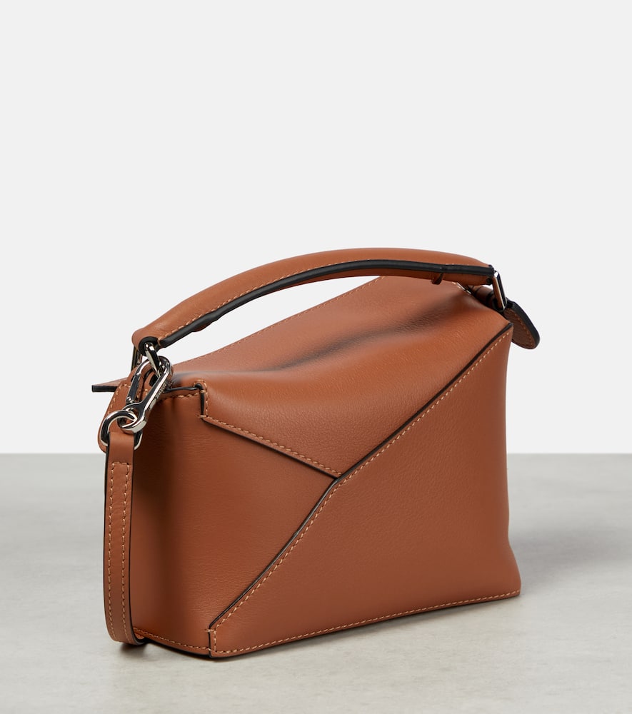 Loewe Puzzle Edge Mini leather tote bag