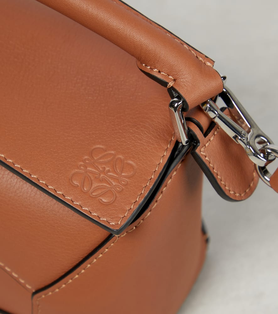 Loewe Puzzle Edge Mini leather tote bag