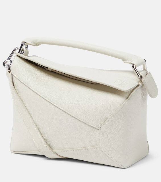 Loewe Puzzle Small leather shoulder bag. Shop Loewe Shoulder Bags for women now.