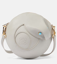 Loewe Snake leather shoulder bag. Shop Loewe Crossbody Bags for women now.